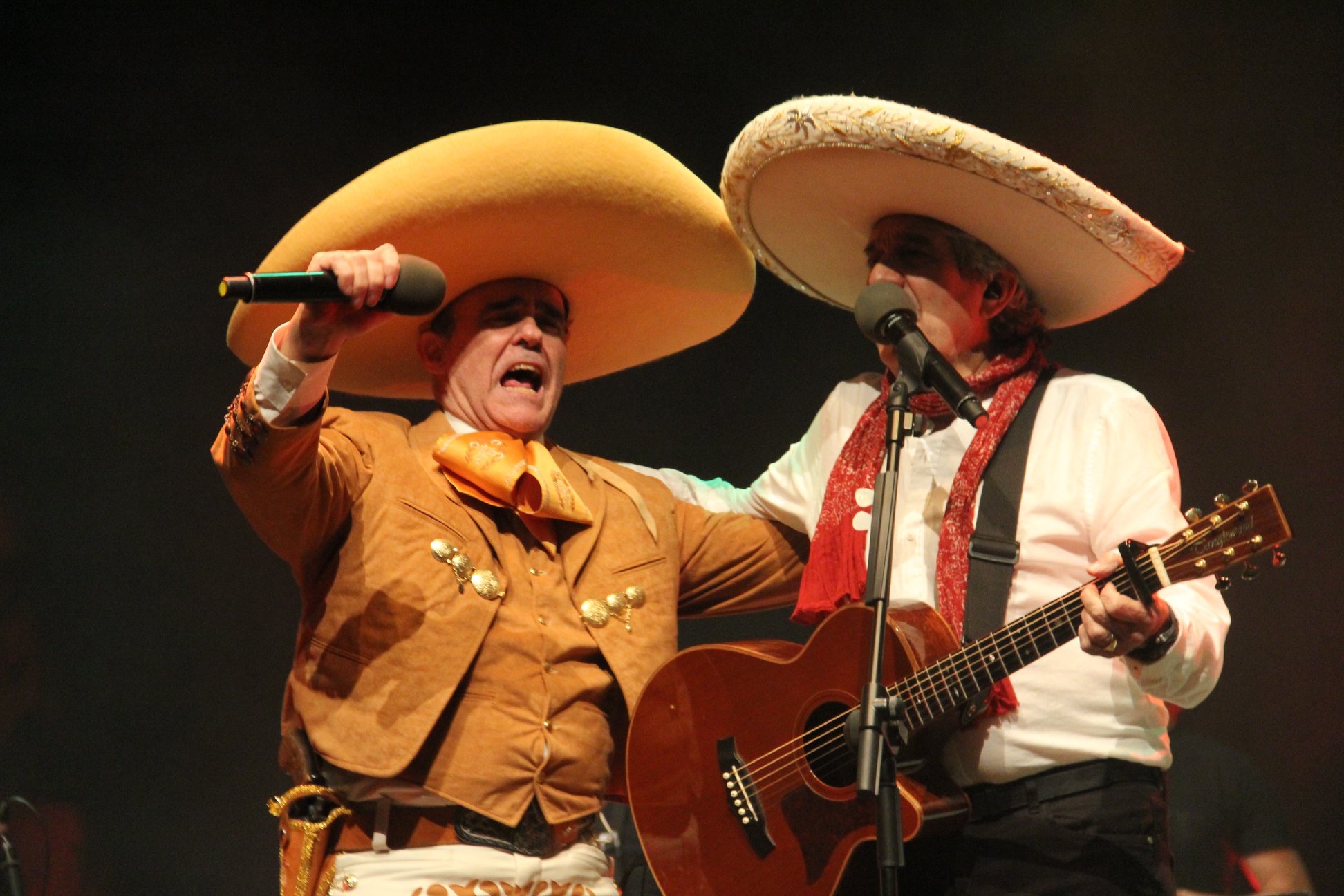 Chema Purón junto a Juancho Ruiz El Charro