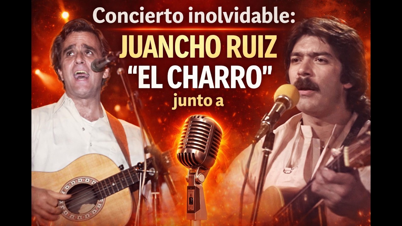 Juancho Ruiz El Charro y Chema Purón en concierto