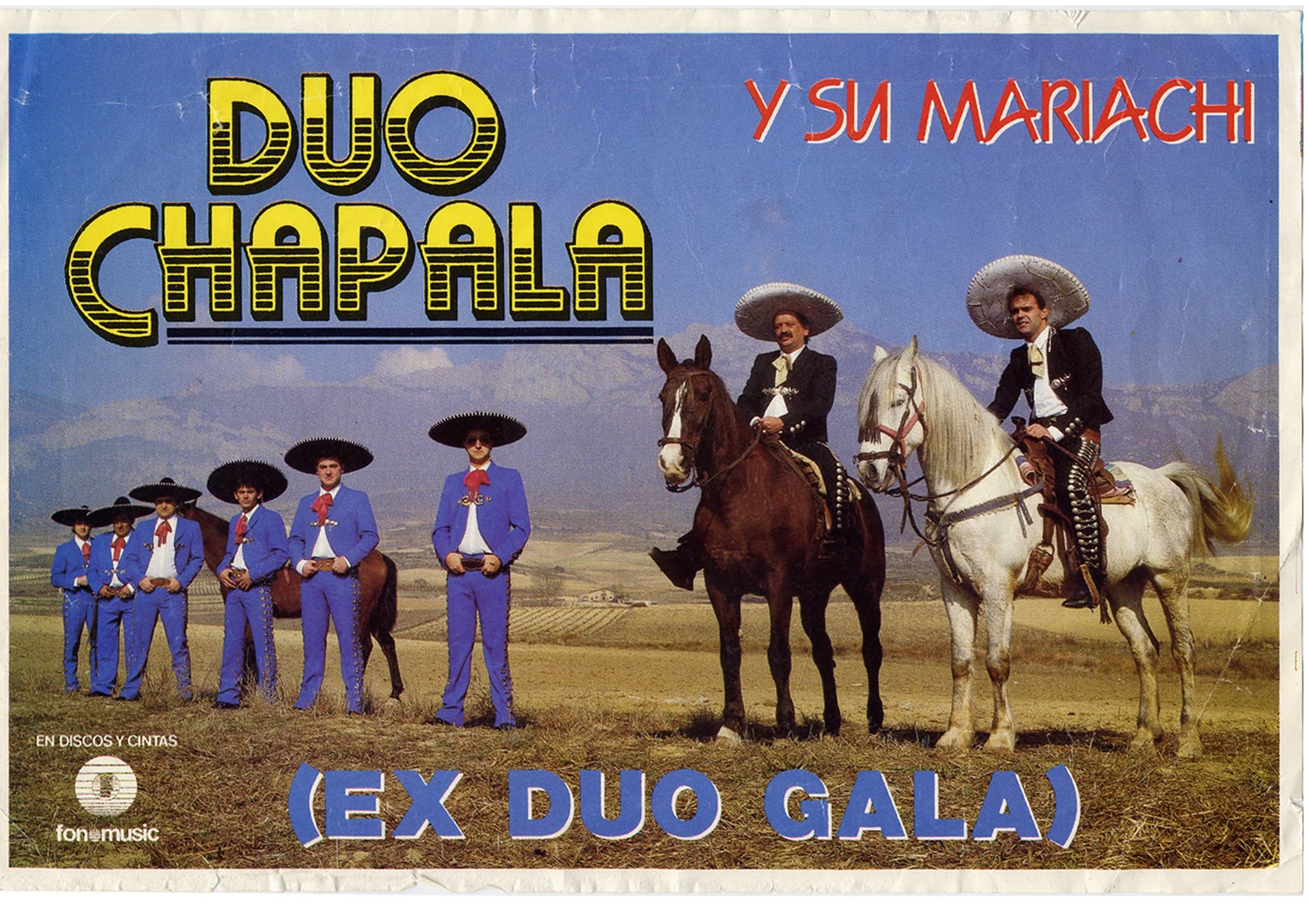 Última formación del Dúo Chapala