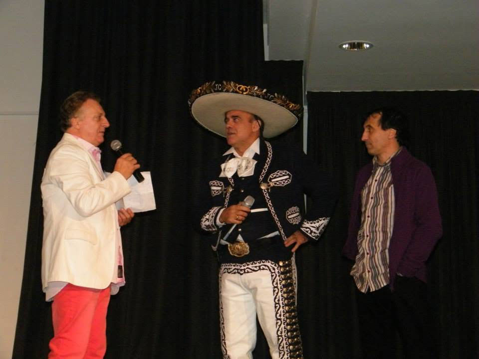 José Costas, Juancho Ruiz El Charro y Félix Cebreiro