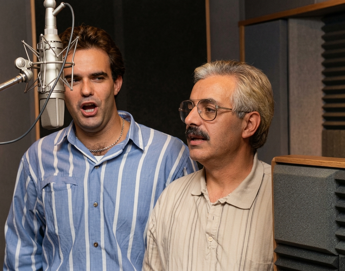 Juancho Ruiz El Charro junto a Jesús Vicente Aguirre