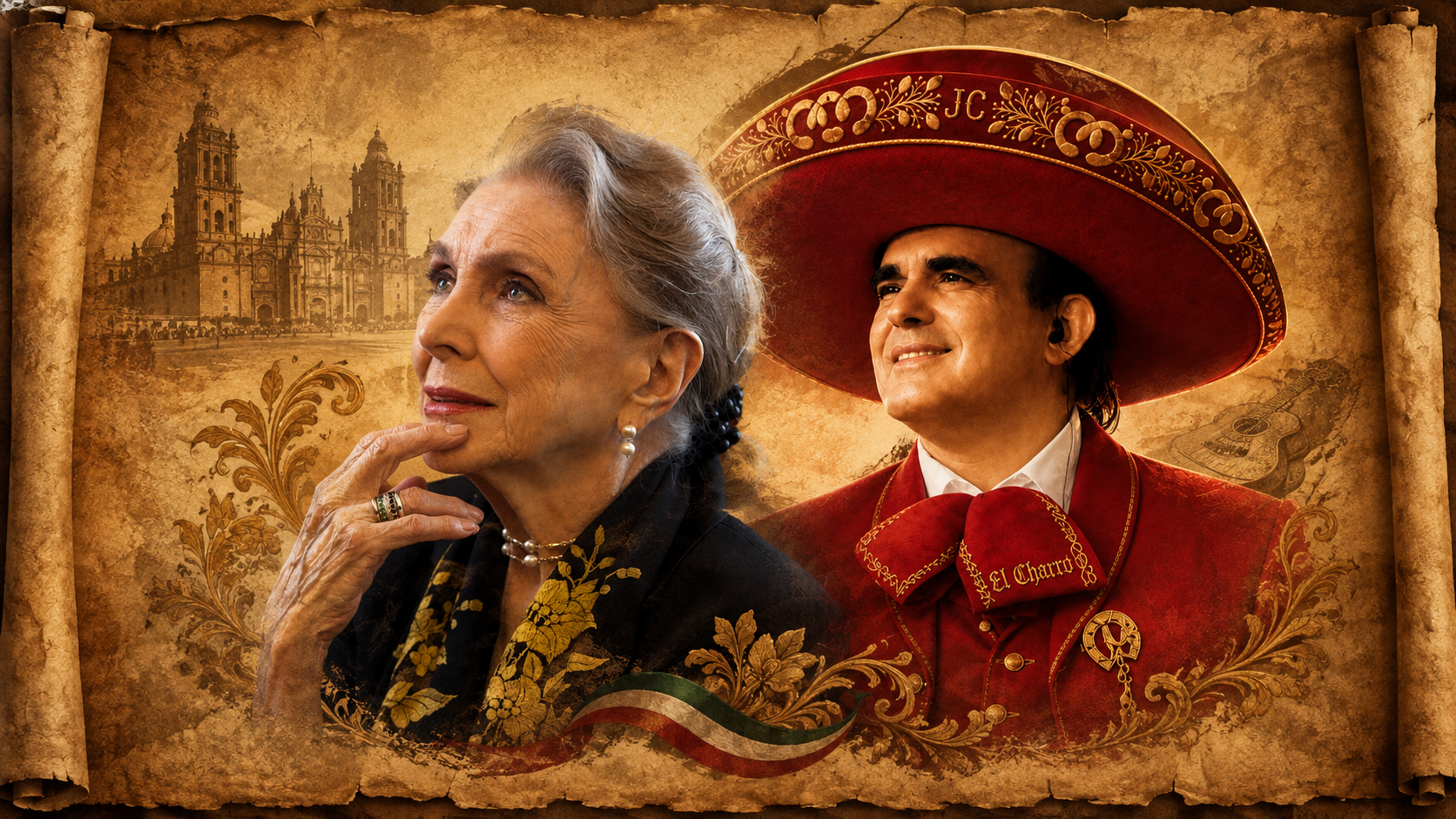 Juancho Ruiz El Charro y María Dolores Pradera