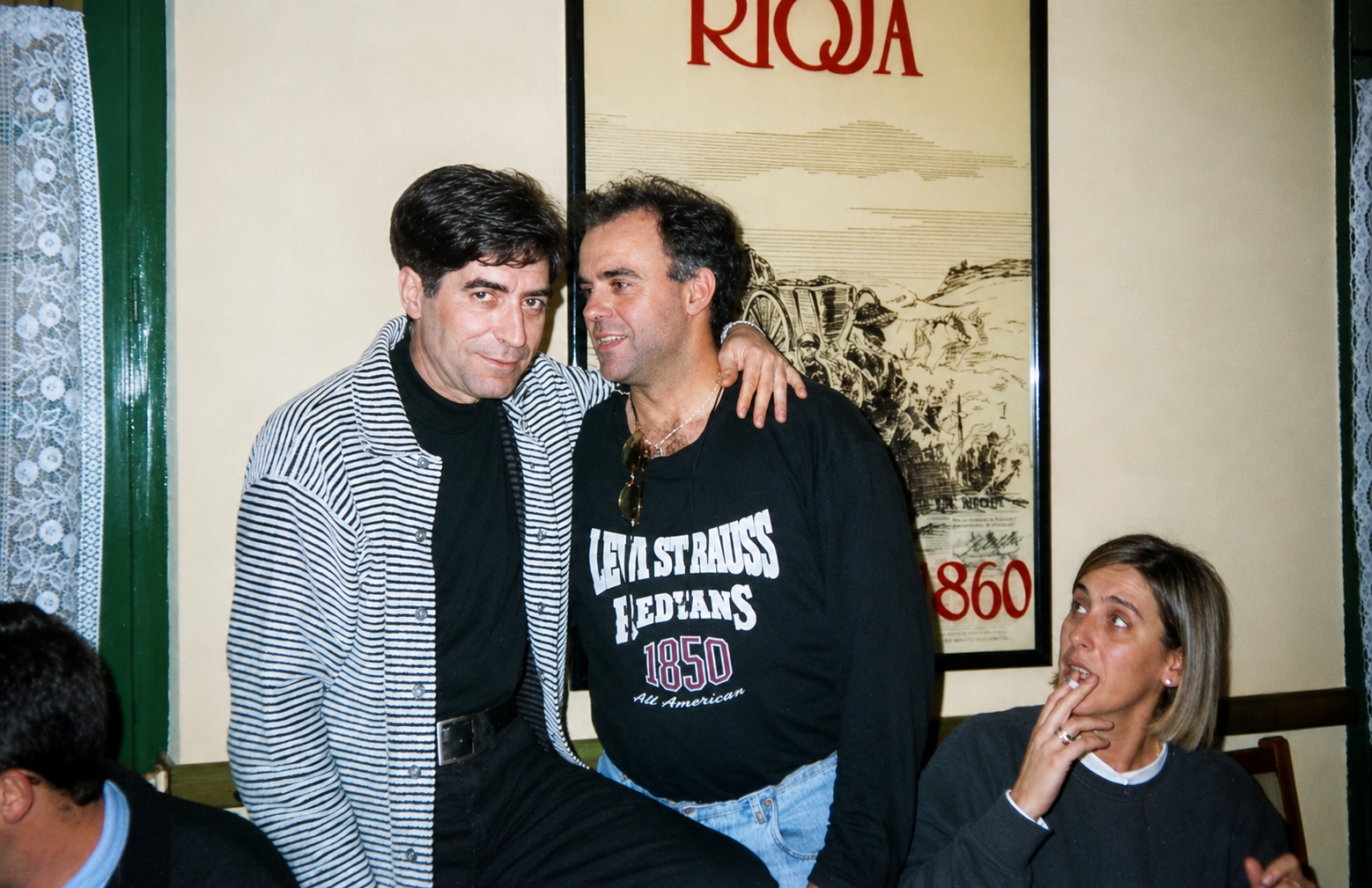 Joaquín Sabina junto a Juancho Ruiz El Charro