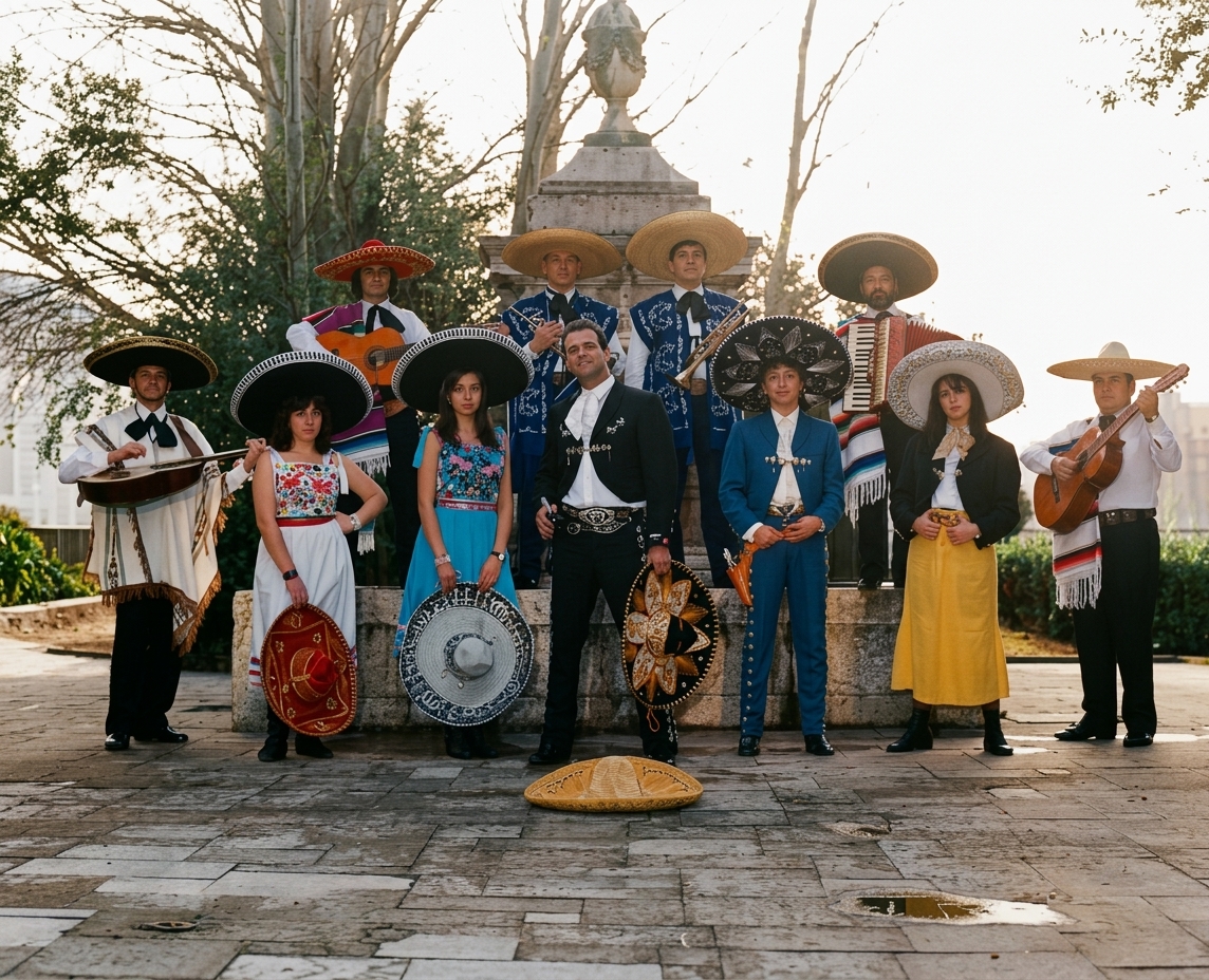 Juancho Ruiz El Charro junto a la Orquesta Sausalito en 1993