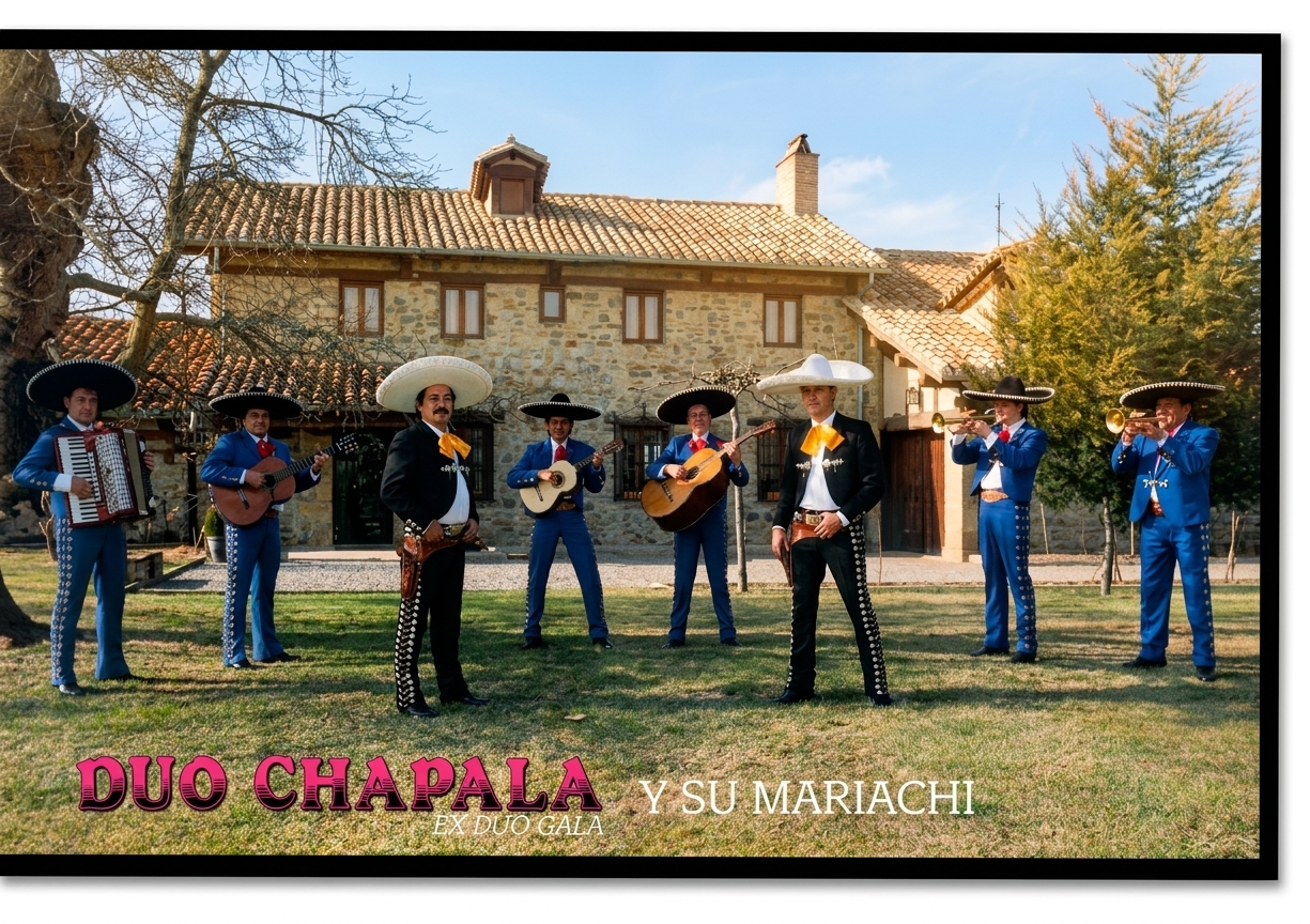 Última formación del Dúo Chapala