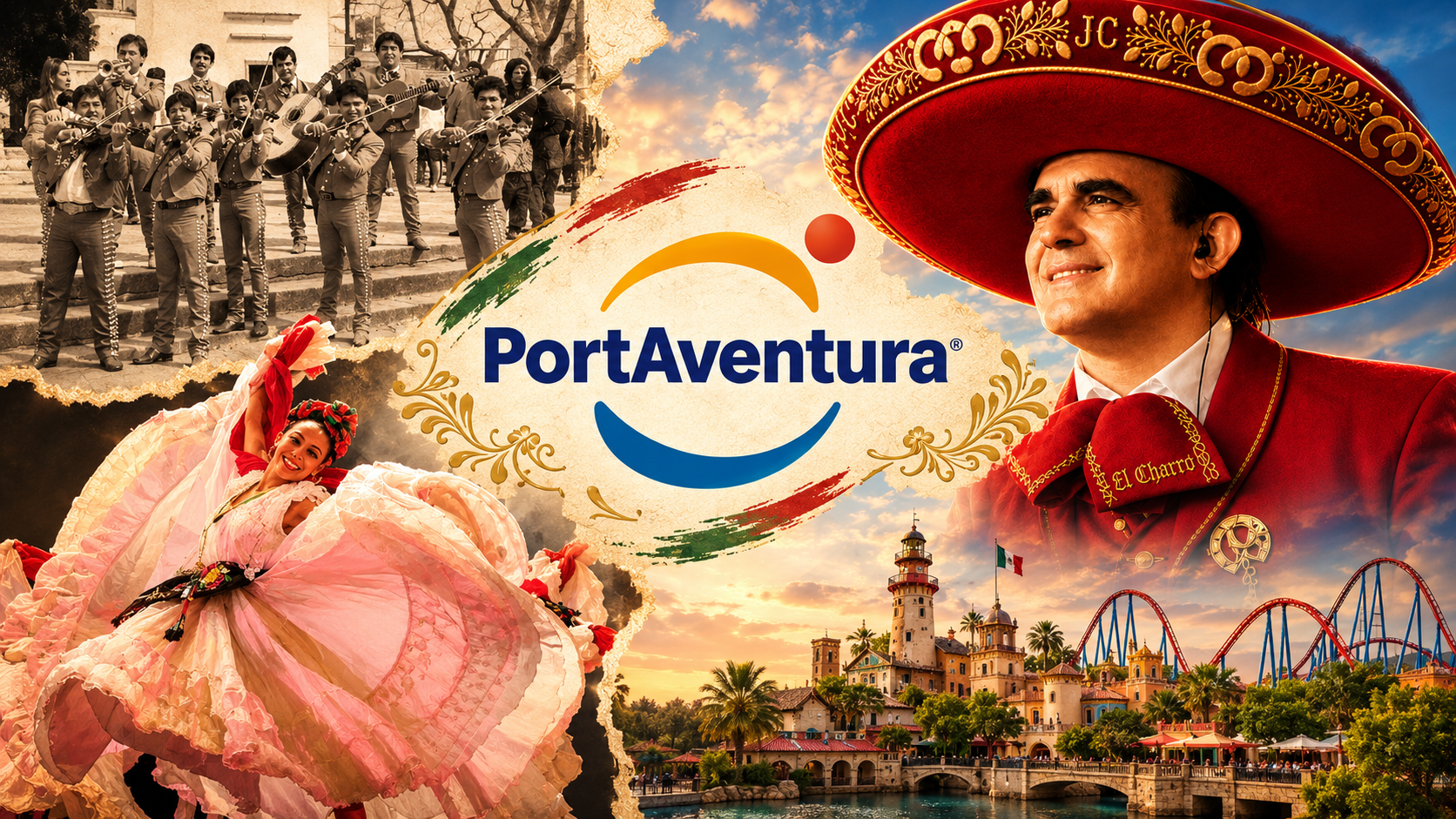 Artistas y mariachis de PortAventura