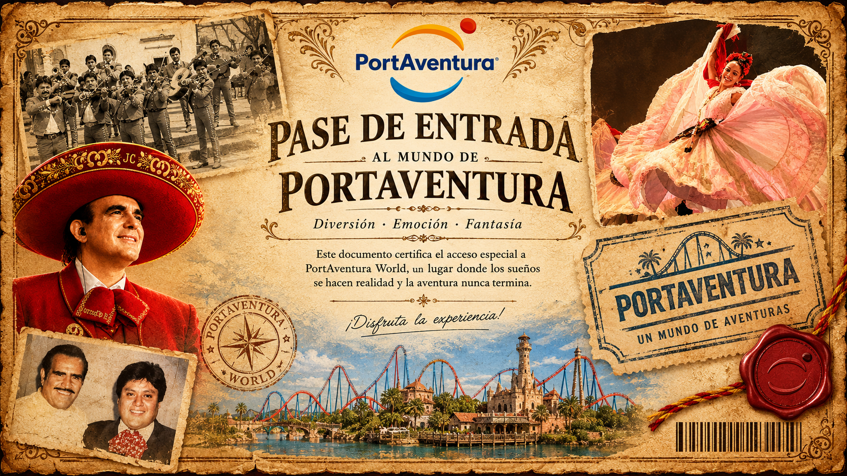 Juancho Ruiz El Charro en PortAventura