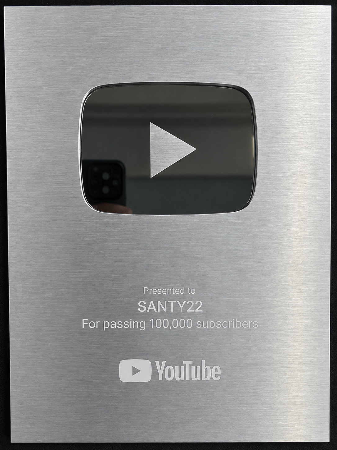Placa YouTube