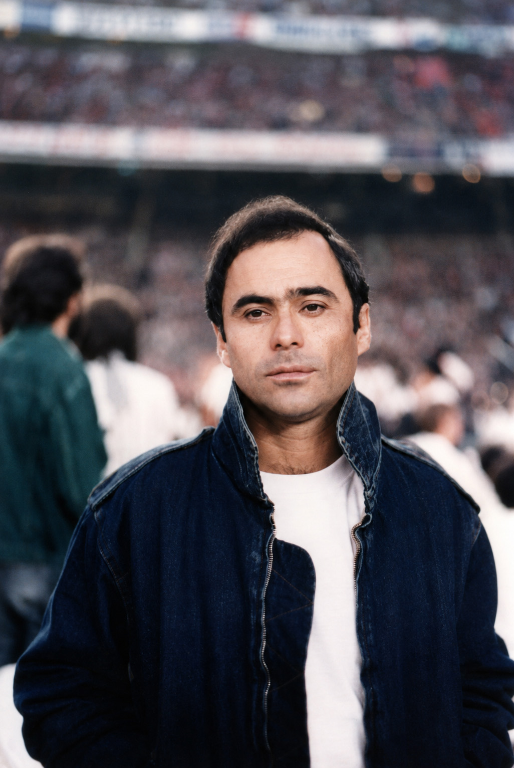 Ernesto Tecglen en el Estadio Santiago Bernabéu