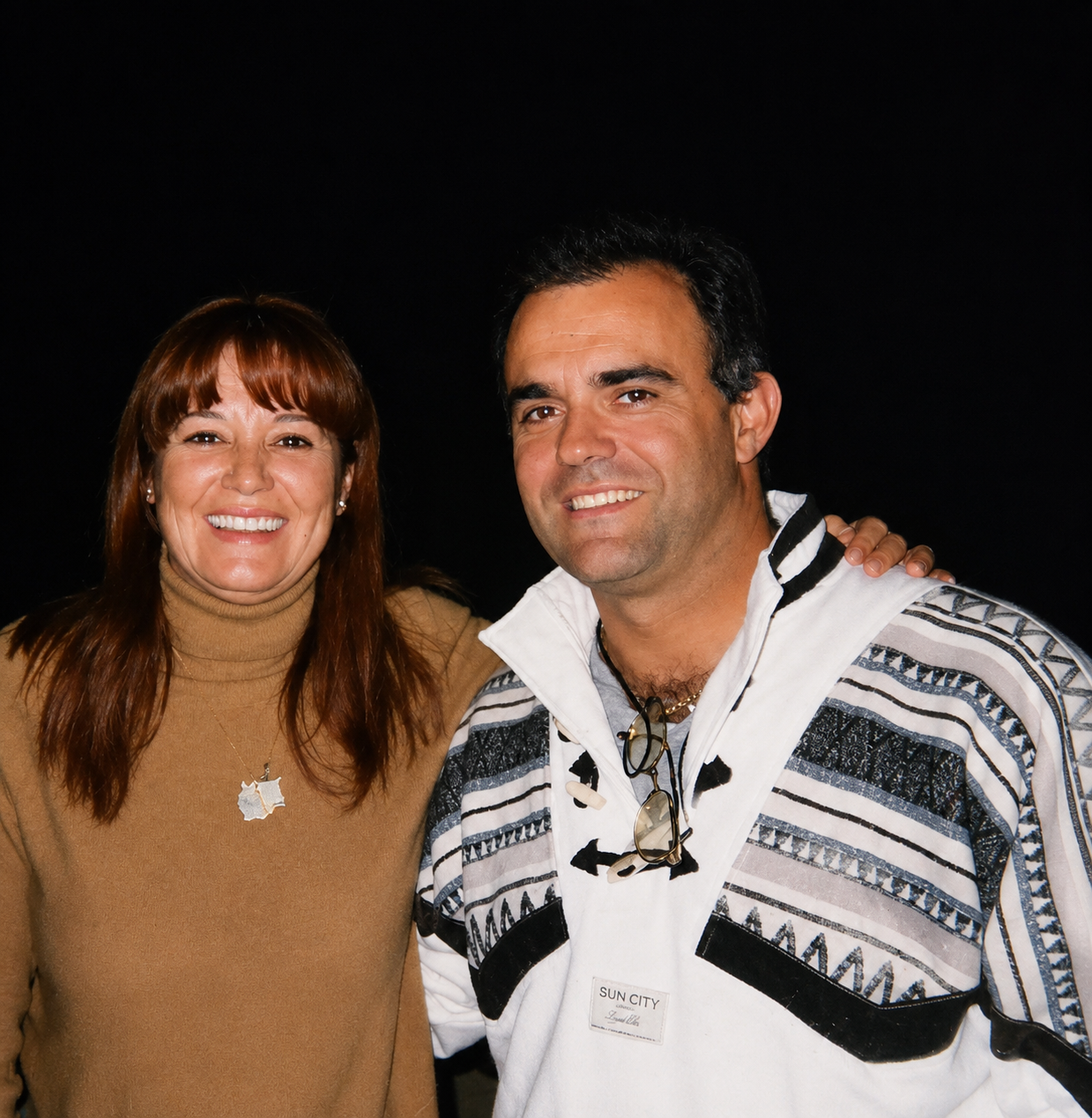 Juancho Ruiz El Charro junto a Teresa Rabal